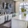 resident kitchen with ample counters-space and modern decor